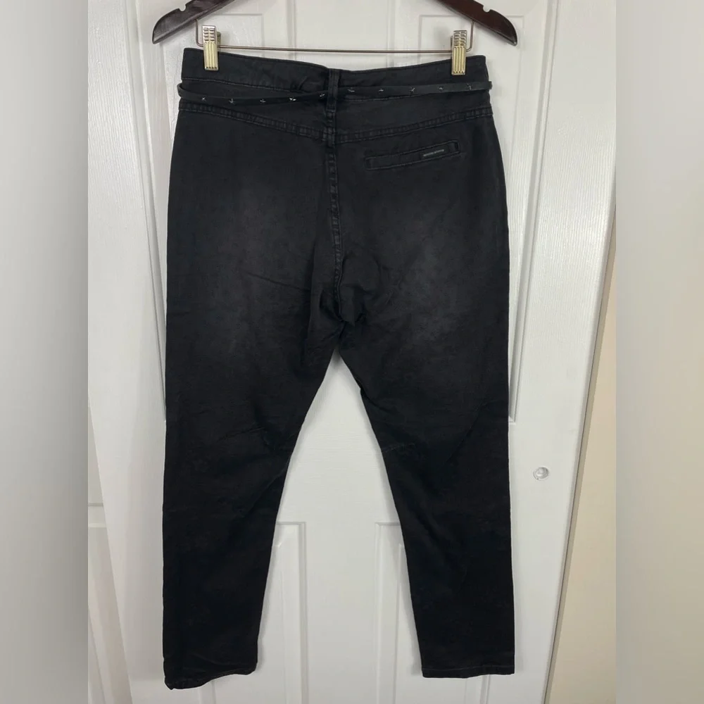 NWT $189 Maison Scotch 27 Jeans Mademoiselle Taped Leg Pants Distressed Women’s - Picture 13 of 16